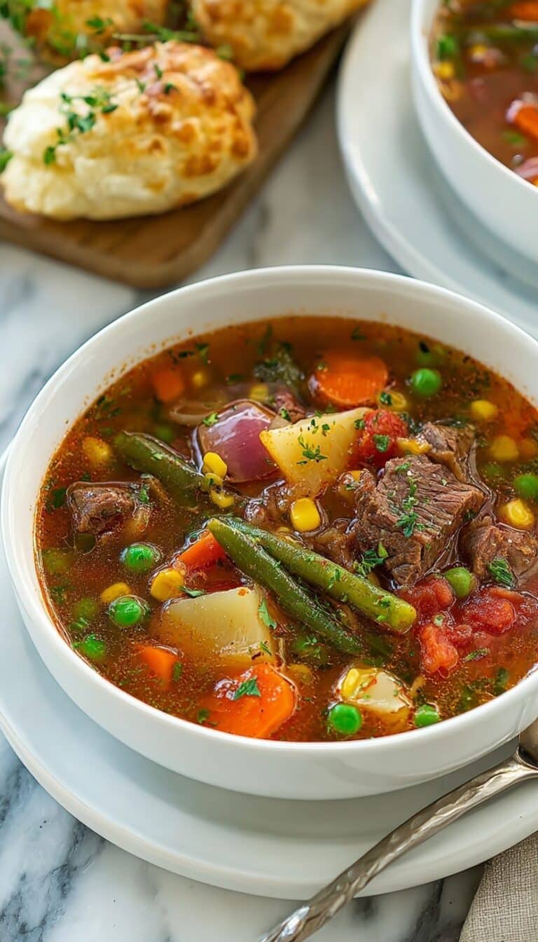 Vegetable Beef Soup Recipe