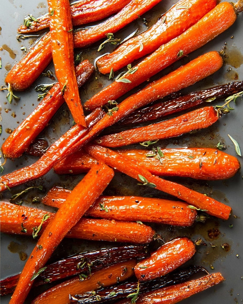 Honey Balsamic Roasted Carrots Recipe - Recipe Image