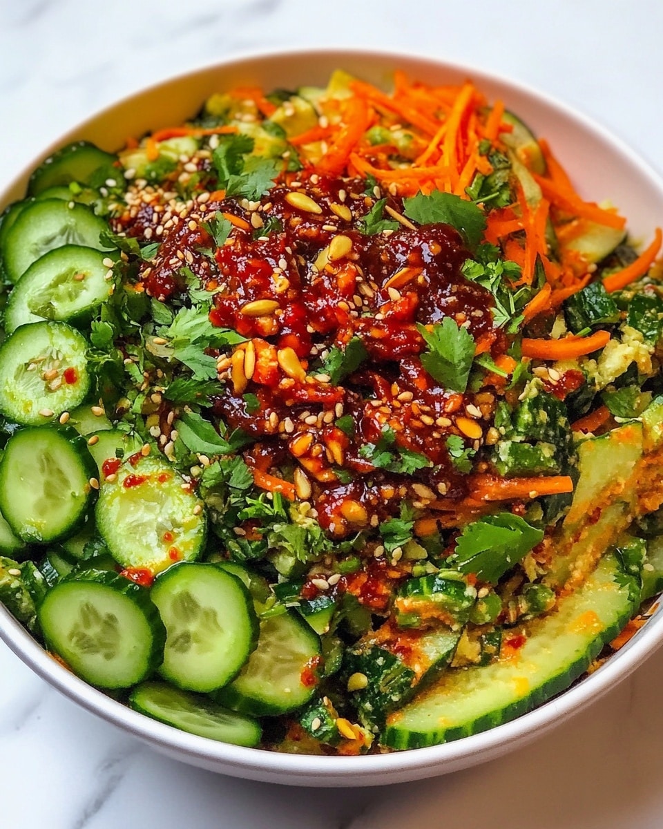 Crispy Rice Salad with Peanut-Chili Dressing Recipe - Recipe Image