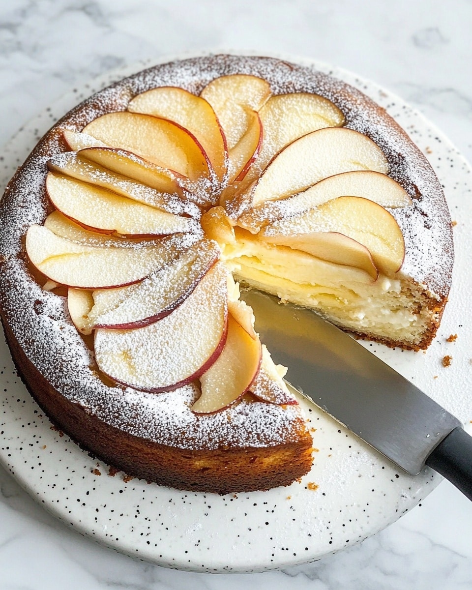 Spiced Apple Yoghurt Cake Recipe - Recipe Image