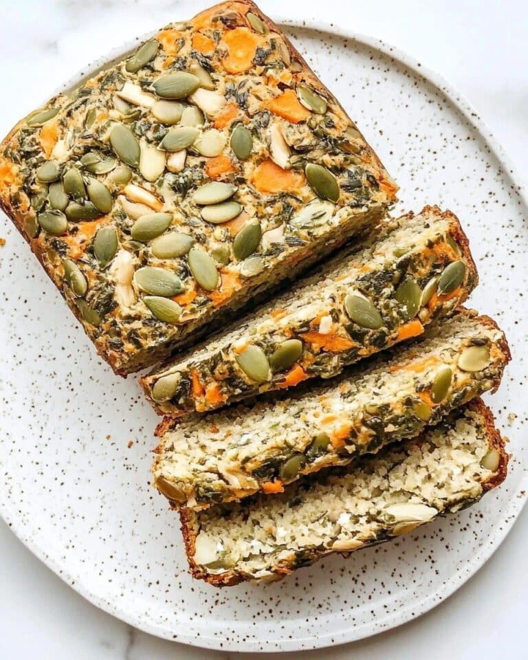 Cheddar & Mixed Vegetable Loaf Recipe
