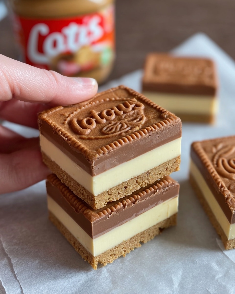 Speculoos Caramel Fudge Recipe - Recipe Image