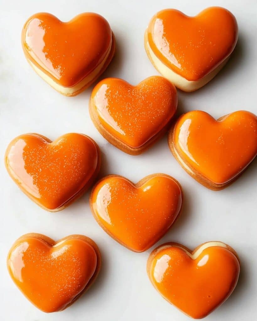 Crème Brûlée Heart Donuts Recipe