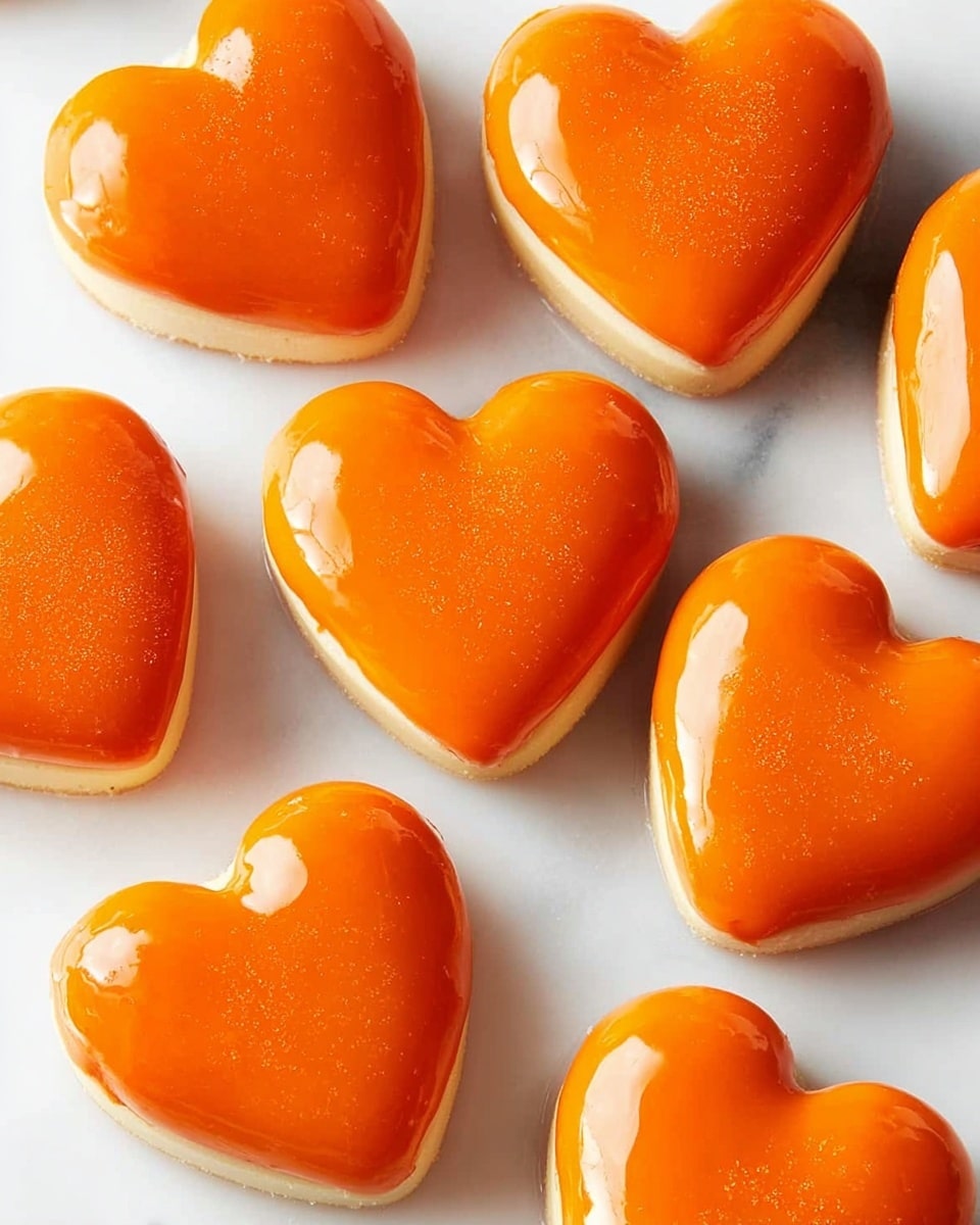 Crème Brûlée Heart Donuts Recipe - Recipe Image