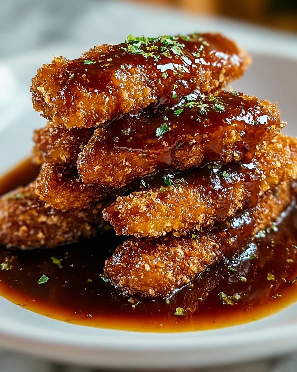 Tasty Baked Crunchy Hot Honey Chicken Recipe - Recipe Image
