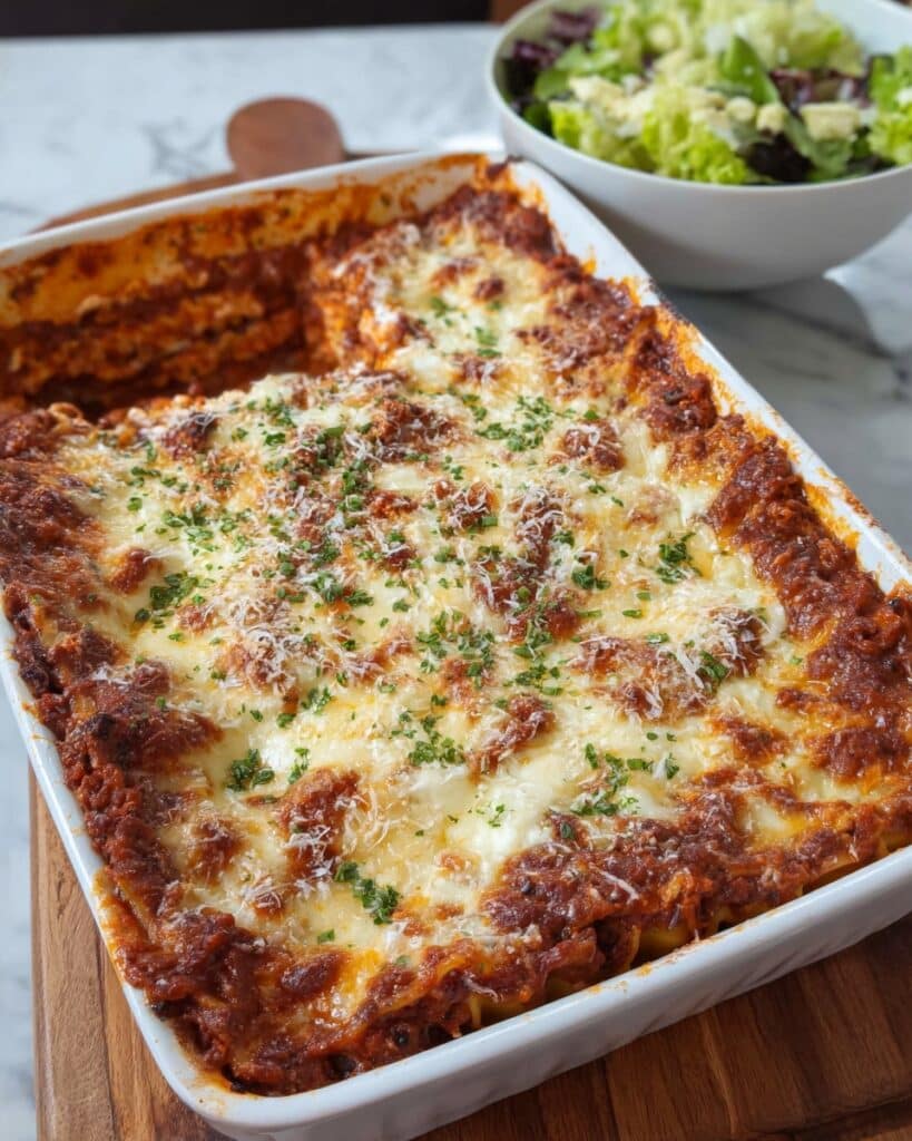 Cheesy Baked Rigatoni Recipe