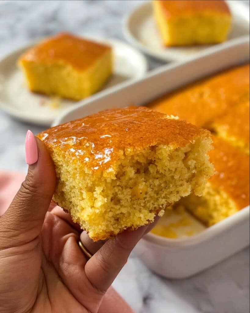 Honey Butter Cornbread Recipe