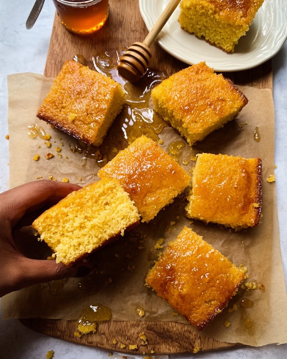 Honey Butter Cornbread Recipe - Recipe Image
