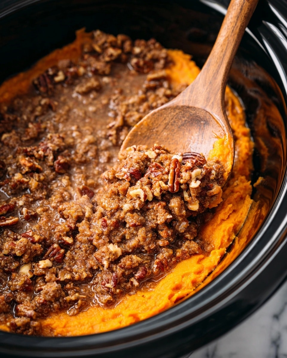 Crockpot Sweet Potato Casserole Recipe - Recipe Image