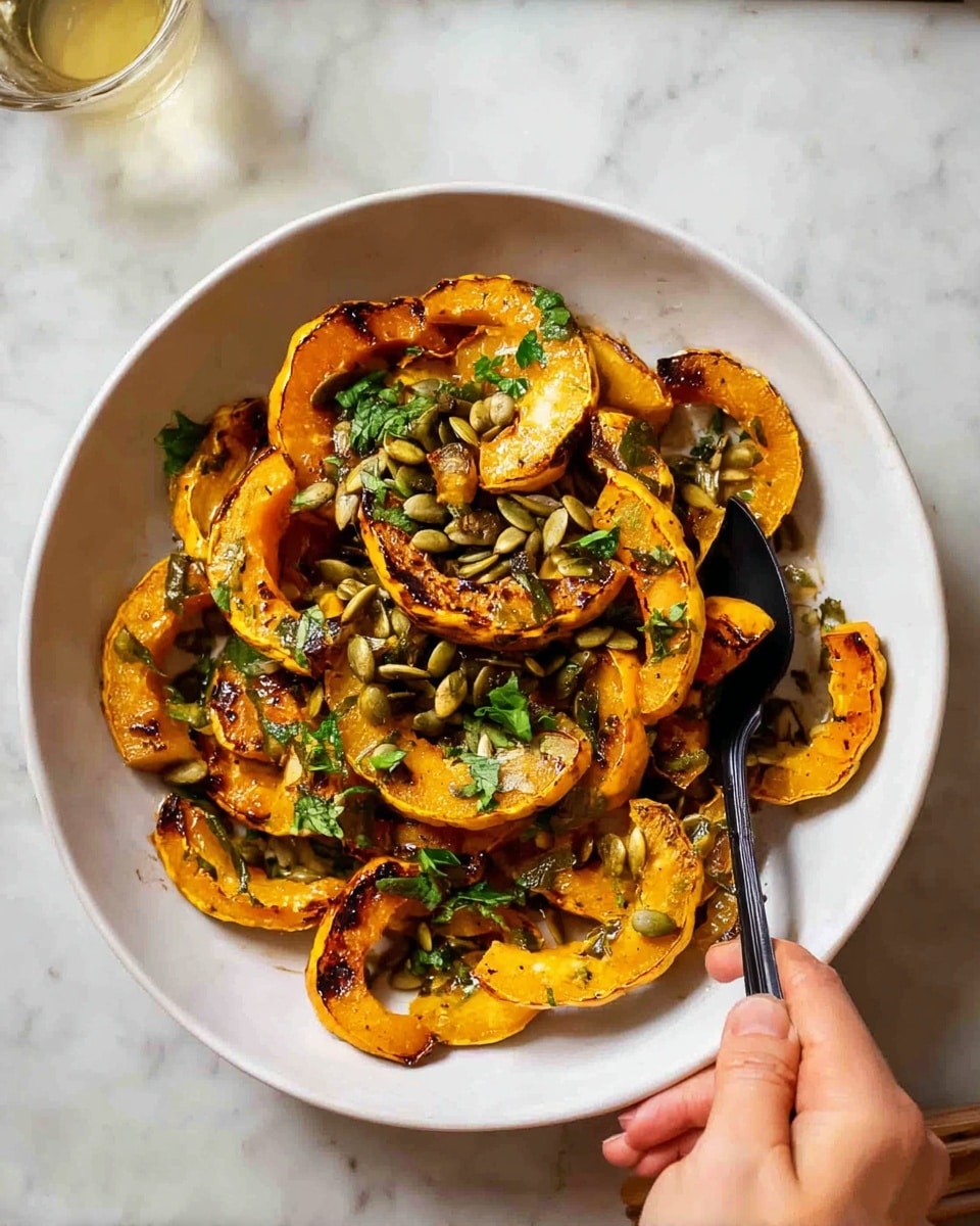 Roasted Delicata Squash with Brown Butter and Pepitas Recipe - Recipe Image