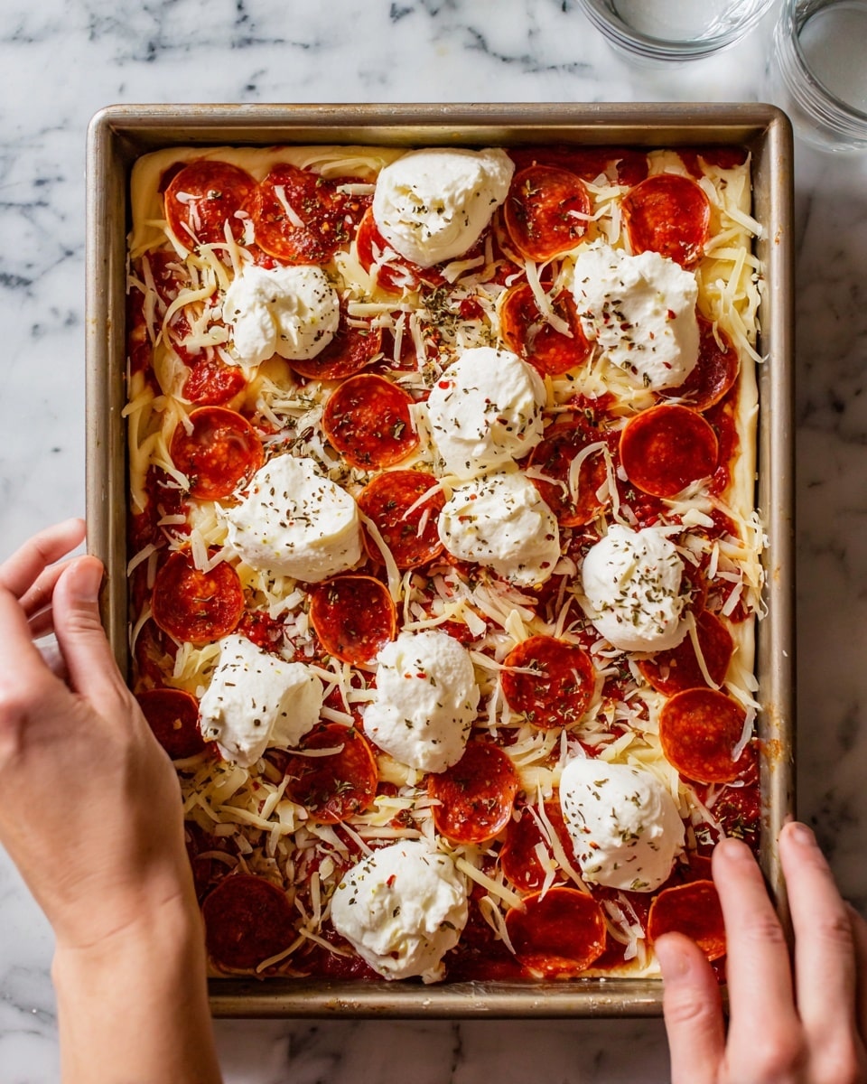 The Easiest Most Delicious Focaccia Pizza Recipe - Recipe Image