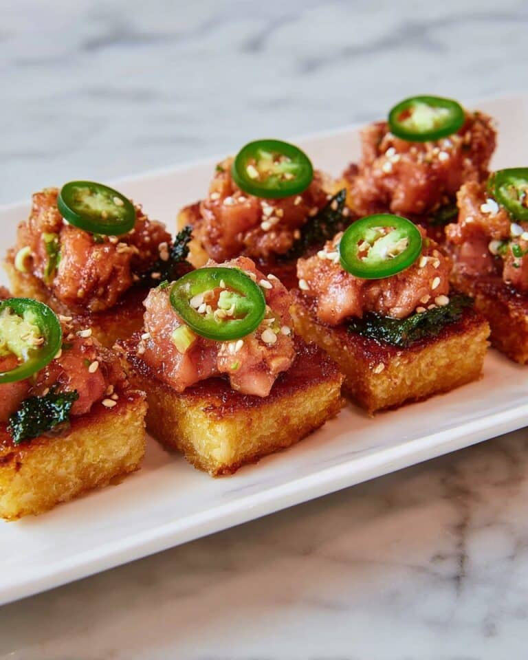 Crispy Rice with Spicy Salmon Recipe