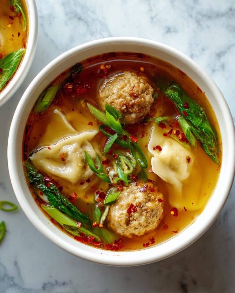 Deconstructed Wonton Soup Recipe