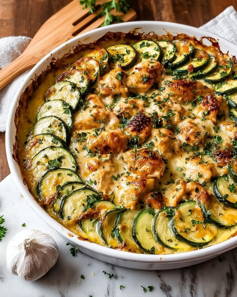 Easy Chicken Zucchini Bake Recipe