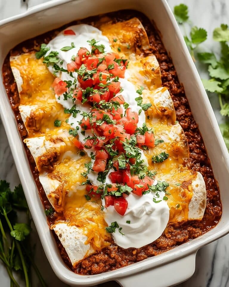 Ground Beef Enchiladas Recipe