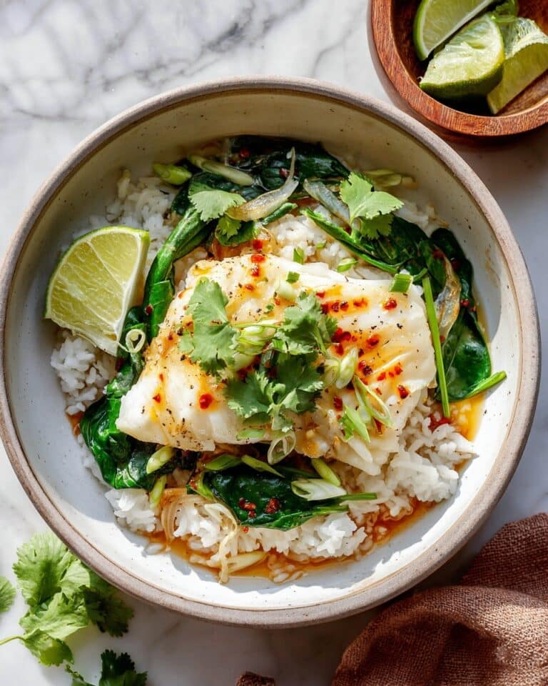 Coconut Milk Poached Fish Recipe