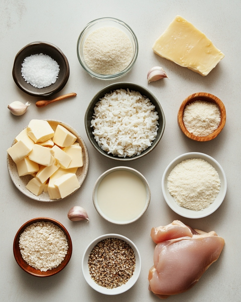 Creamy Chicken and Rice Bake with Onion Soup Flavor Recipe - Recipe Image