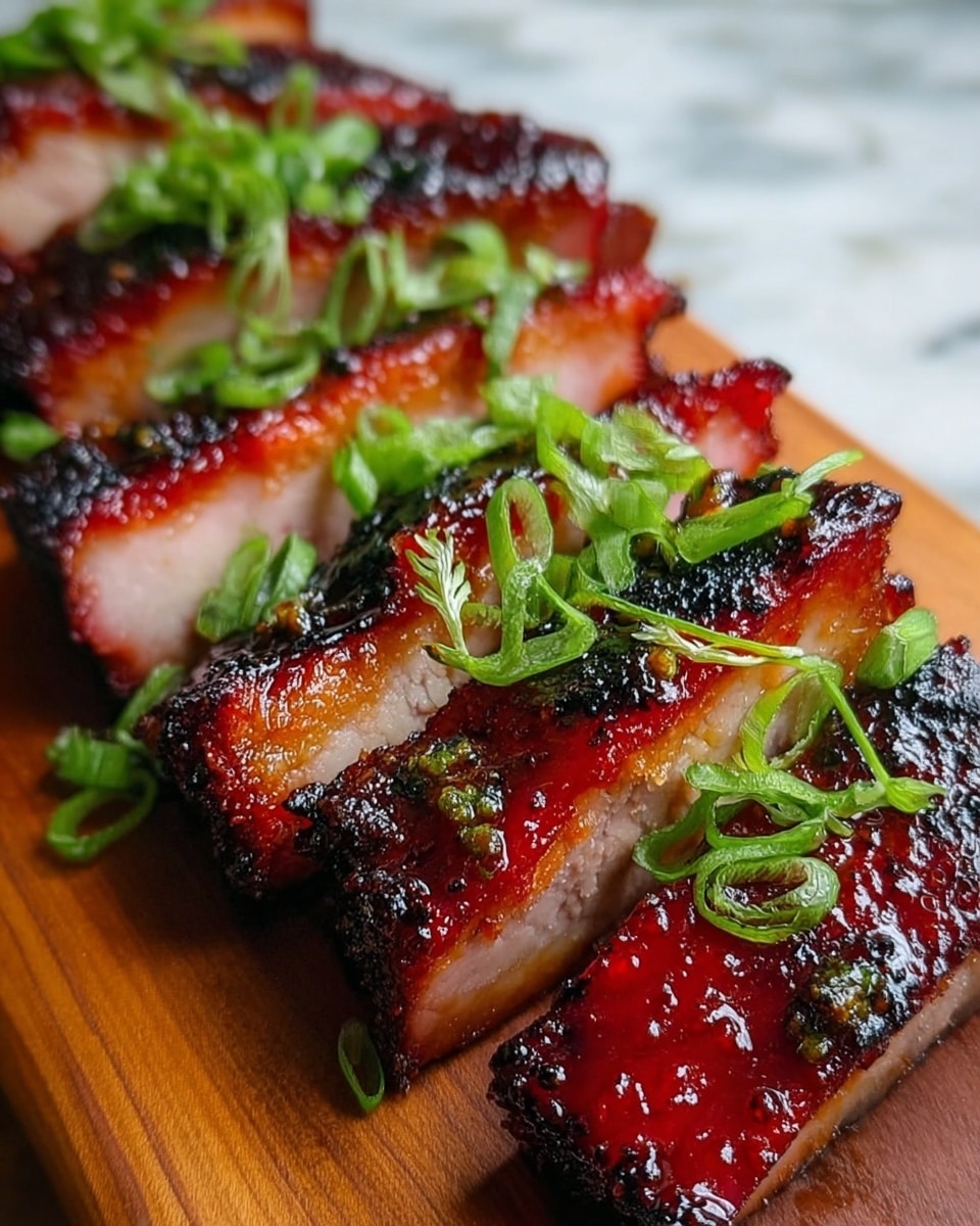 The image shows three pieces of dark reddish-brown grilled chicken thighs with shiny, sticky barbecue sauce on top. The chicken has charred edges and a thick layer of sauce that glistens under the light. The pieces rest on a baking tray covered with white parchment paper, which is stained with pools and smears of the same sauce. The sauce spreads around the chicken, creating a messy but appetizing look. The background is a white marbled texture. photo taken with an iphone --ar 4:5 --v 7