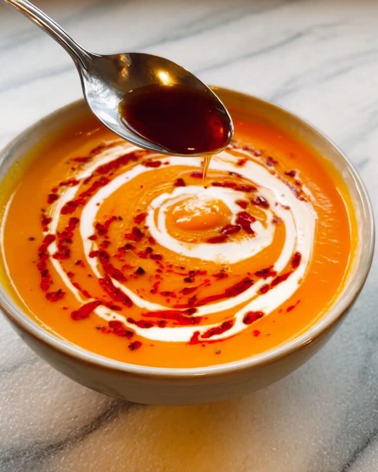 Creamy Roasted Butternut Squash Soup with Coconut Milk and Spiced Herbs Recipe