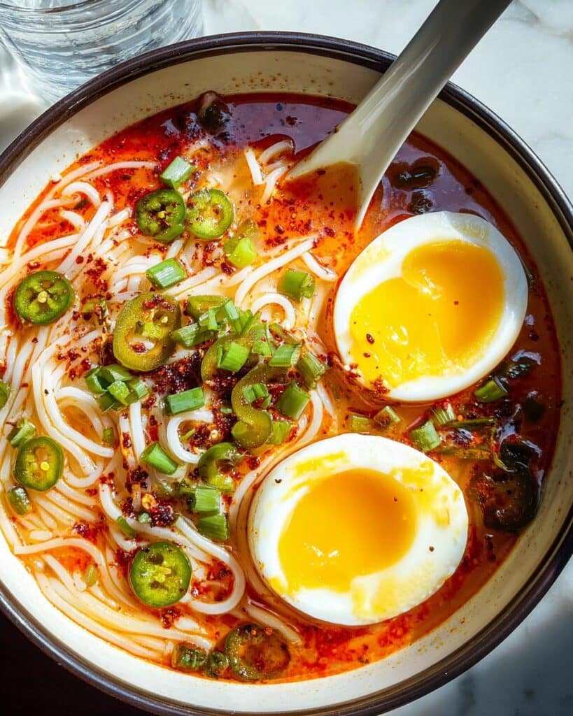 Spicy Gochujang Noodle Soup (10 Minutes) Recipe