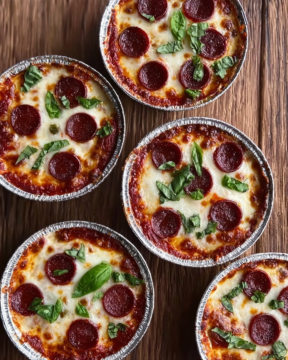 Pizza Pot Pies Recipe - Recipe Image