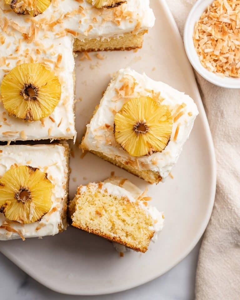4 Ingredient Pineapple Cake Recipe