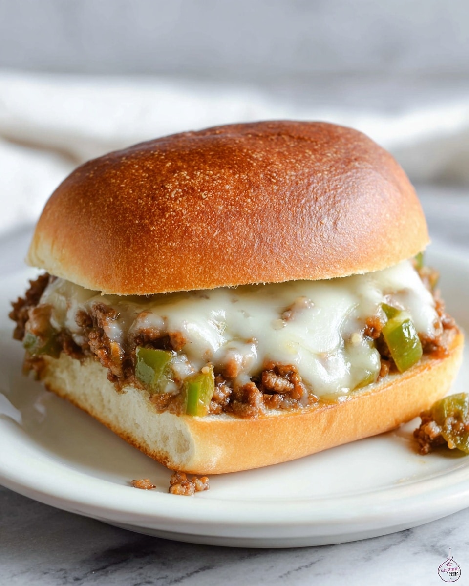 Philly Cheese Steak Sloppy Joes Recipe