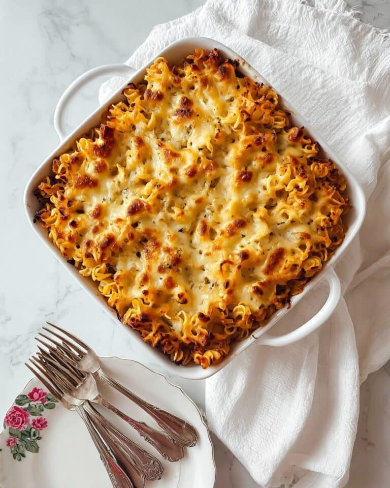 Hearty Sauerkraut Casserole with Ground Meat and Cheese Recipe